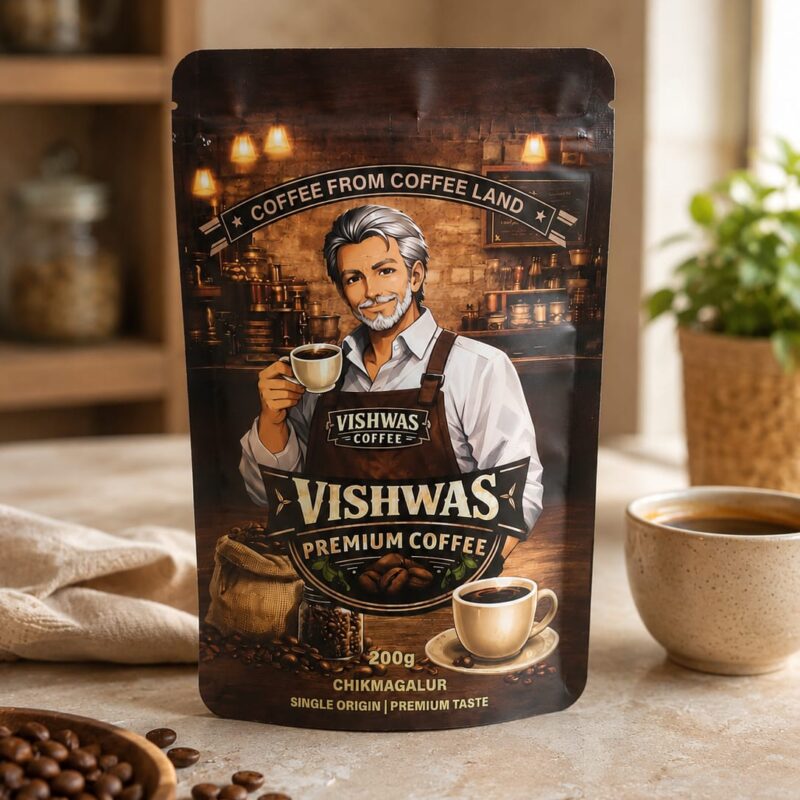 Vishwas Premium Coffee <br><span style="font-size:16px">(70% Coffee and 30% Chicory)</span>